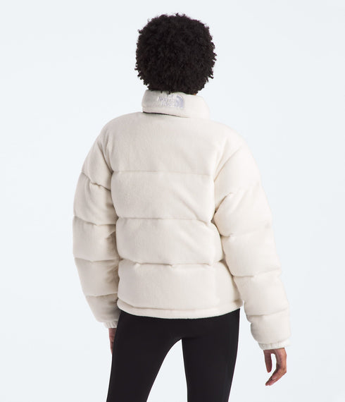 The North Face W 2000 Polar Nuptse - Jacket White / Dune - Streetart.fr