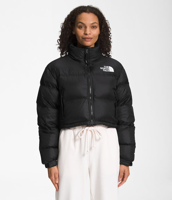 The North Face W' Nuptse Short Jacket - Tnf Black / Tnf Black - Streetart.fr