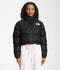 The North Face W' Nuptse Short Jacket - Tnf Black / Tnf Black - Streetart.fr