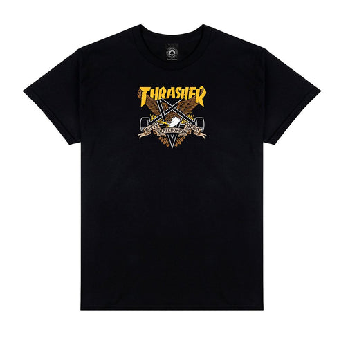 Thrasher X Antihero Eaglegram T - Shirt - Black - Streetart.fr