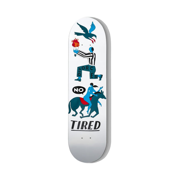 Tired Oh Hell No Deck 8,25" Planche De Skate - Streetart.fr
