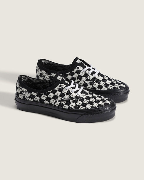 Vans Lx Authentic 44 Ek Punk - Check Black / Marshmallow - Streetart.fr