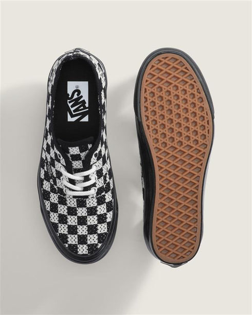 Vans Lx Authentic 44 Ek Punk - Check Black / Marshmallow - Streetart.fr