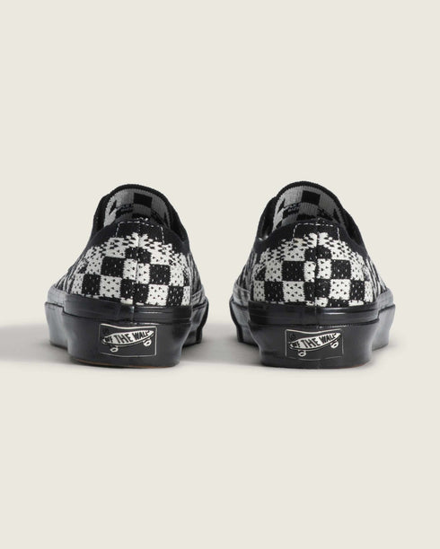 Vans Lx Authentic 44 Ek Punk - Check Black / Marshmallow - Streetart.fr