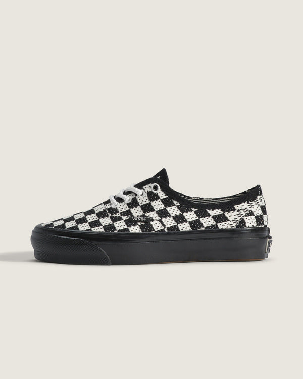 Vans Lx Authentic 44 Ek Punk - Check Black / Marshmallow - Streetart.fr