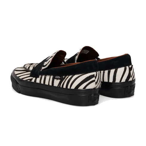 Vans Lx Loafer 53 - Pony Hair Zebra - Streetart.fr