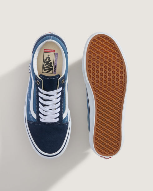 Vans Skate Old Skool - Pro Navy / White - Streetart.fr