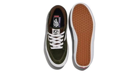 Vans Skate Rowan - Green / Brown - Streetart.fr
