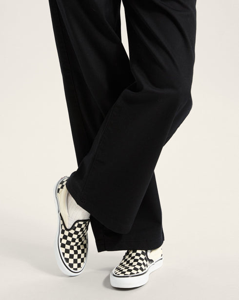 Vans Skate Slip-On Pro (Cherckerboard) - Black / Off White - Streetart.fr