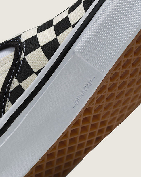 Vans Skate Slip-On Pro (Cherckerboard) - Black / Off White - Streetart.fr