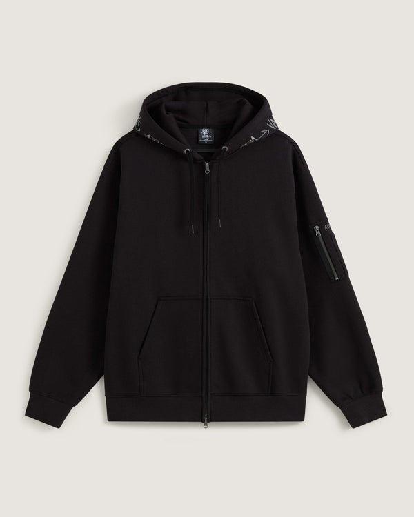 Vans X Atiba Cargo Hoodie - Black - Streetart.fr