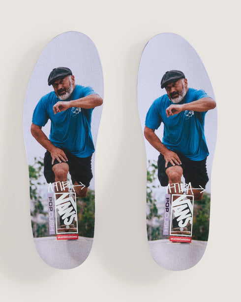 Vans X Atiba Skate Half Cab Atiba - Light Gray - VN0A5FCDBH71