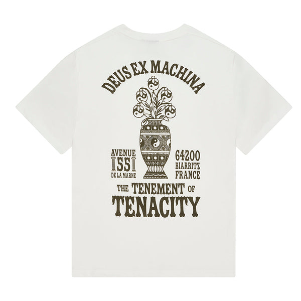 Deus Biarritz Ceramic T-Shirt - Vintage White
