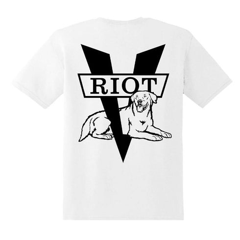 Venture X Riot T-Shirt White / Black - Streetart.fr