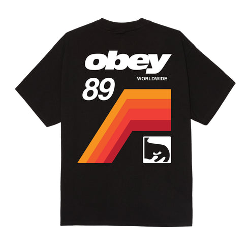 Obey Vhs T-Shirt - Black