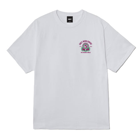 Obey Vicious Circle T-Shirt - White