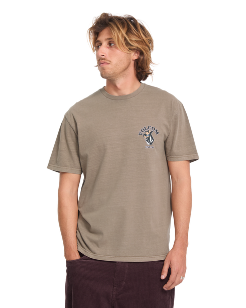 Volcom Bad Luck Sst T-Shirt - Earth - A5232603-ETH