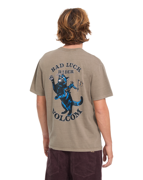 Volcom Bad Luck Sst T-Shirt - Earth - A5232603-ETH