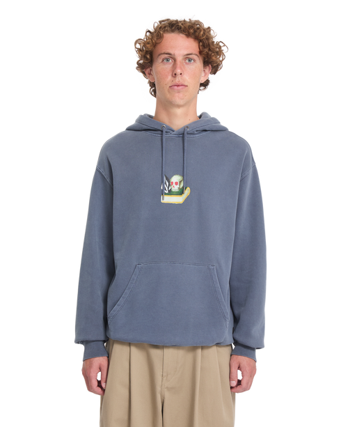 Volcom Boiler Po Sweat Hood - Storm Blue - A4132607-SRB