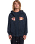 Volcom Clairvoyance Sweat Zip - Marine - Streetart.fr