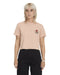 Volcom Dial Crop T-Shirt - Misty Rose - Streetart.fr