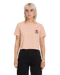 Volcom Dial Crop T-Shirt - Misty Rose - B3532602-MSR
