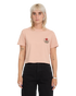 Volcom Dial Crop T-Shirt - Misty Rose - B3532602-MSR