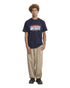 Volcom Fa Carrau 1 Lst Sst T-Shirt - Marine - Streetart.fr