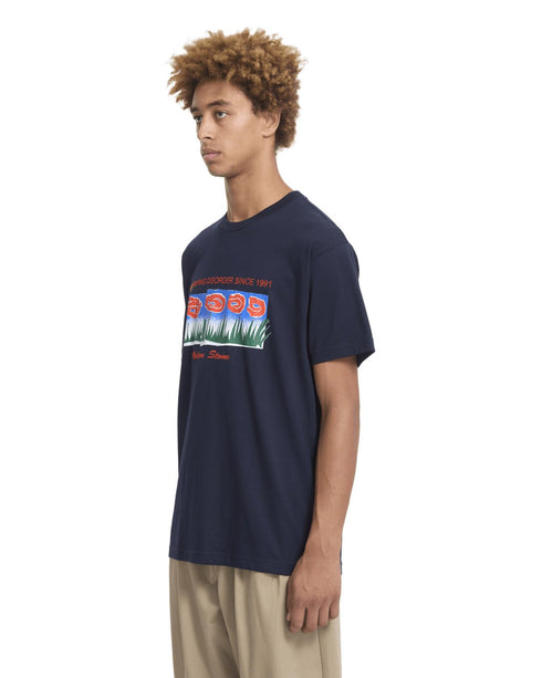 Volcom Fa Carrau 1 Lst Sst T-Shirt - Marine - Streetart.fr