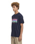 Volcom Fa Carrau 1 Lst Sst T-Shirt - Marine - Streetart.fr