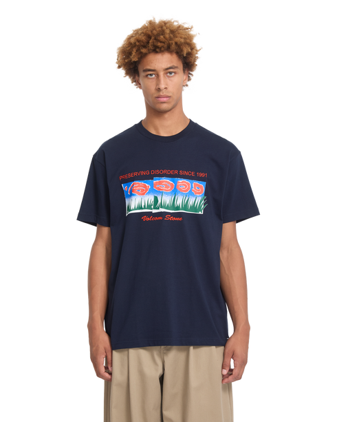 Volcom Fa Carrau 1 Lst Sst T-Shirt - Marine - A5232609-MRE