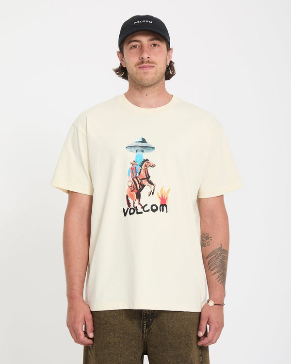 Volcom Fa Mickey Mason 1 Sst - Dirty White - Streetart.fr