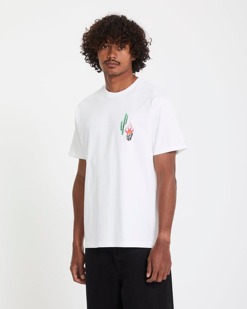 Volcom Fa Mickey Mason 2 Sst - White - Streetart.fr