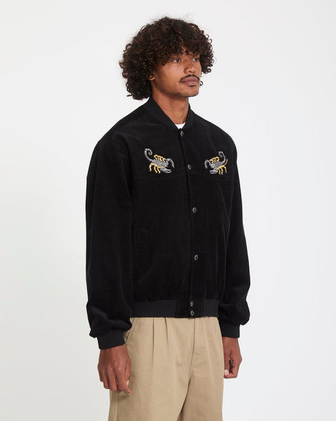Volcom Fa Mickey Mason Jacket - Black - Streetart.fr