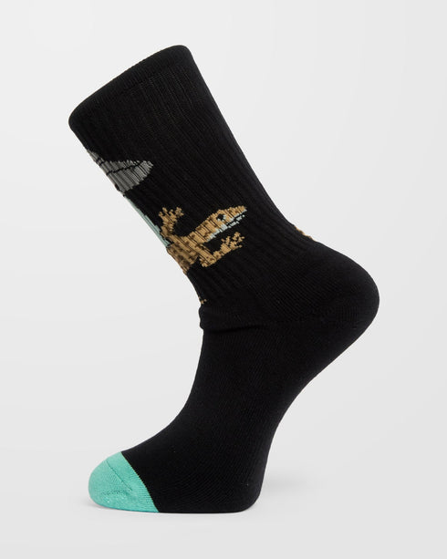 Volcom Fa Mickey Mason Sock 4Pc - Multi - Streetart.fr