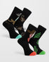 Volcom Fa Mickey Mason Sock 4Pc - Multi - Streetart.fr