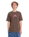 VOLCOM FA OZZY 3 DOLPHIN T-SHIRT - RAISIN - A4332611-RSN