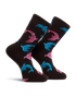 Volcom Fa Ozzy Dolphin Sock -Raisin - D6332603-RSN