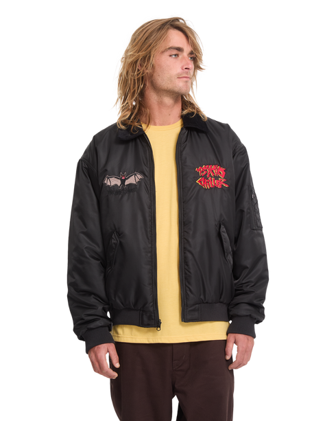 Volcom Fa Ozzy Reversible Jacket - Black - A1632603-BLK