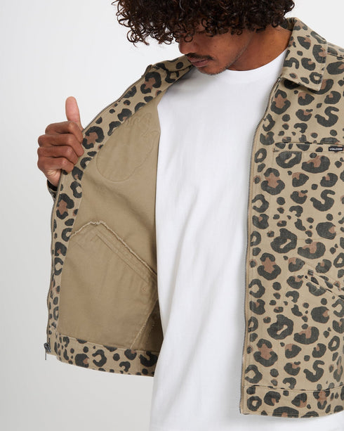 Volcom Fa Seth Conboy Jacket - Cheetah - Streetart.fr