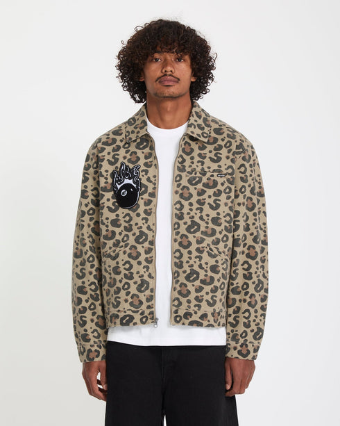 Volcom Fa Seth Conboy Jacket - Cheetah - Streetart.fr
