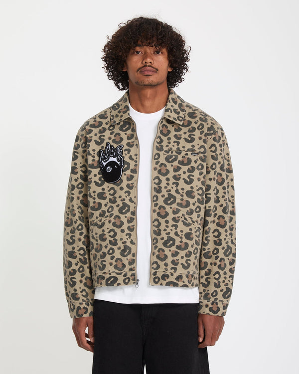 Volcom Fa Seth Conboy Jacket - Cheetah - Streetart.fr