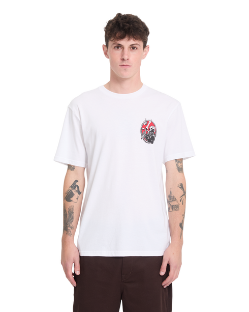 Volcom For The Stone Bsc Sst T-Shirt - White - A3532607-WHT