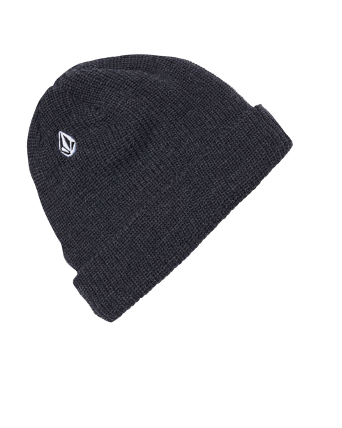 Volcom Full Stone Beanie - Charcoal Heather - D5832601-CHH
