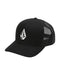 Volcom Full Stone Cheese Cap - Black - Streetart.fr