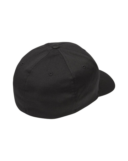 Volcom Full Stone Flexfit Hat - Black - Streetart.fr