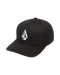 Volcom Full Stone Flexfit Hat - Black - D5512620-BLK