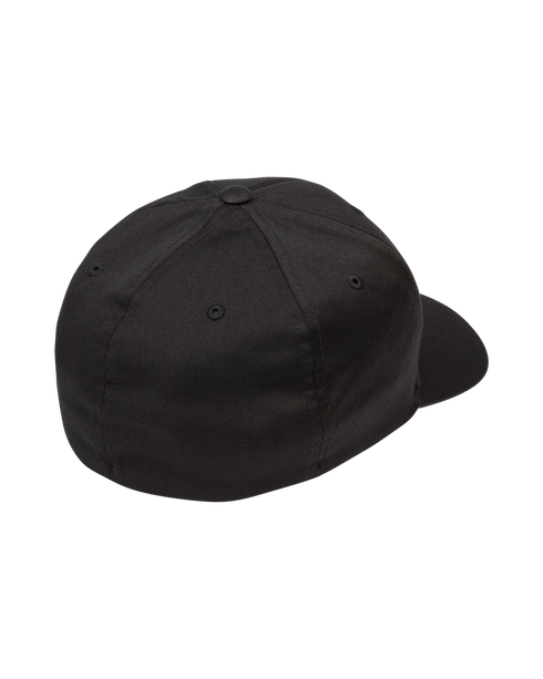 Volcom Full Stone Flexfit Hat - Black - D5512620-BLK