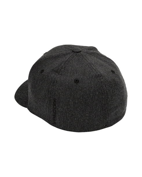 Volcom Full Stone Heather Flexfit Hat - Charcoal Heather - Streetart.fr