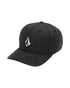 Volcom Full Stone Heather Flexfit Hat - Charcoal Heather - Streetart.fr